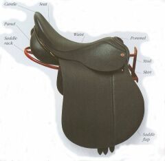 english saddle